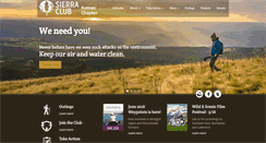 Desktop Screenshot of kansas.sierraclub.org