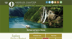 Desktop Screenshot of angeles.sierraclub.org